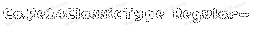 Cafe24ClassicType Regular字体转换